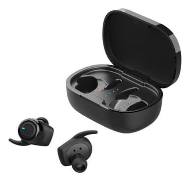 T220 TWS stayinear earbuds charging case BT 5 TWS black