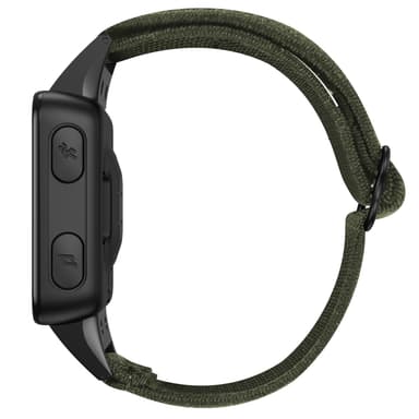 Garmin Forerunner 35/30 rannekoru nailon sotilaallinen vihreä
