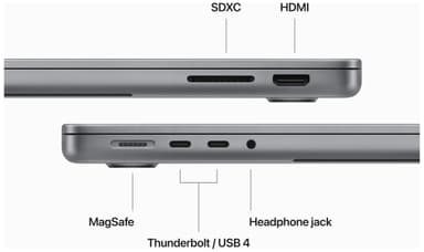 Macbook Pro 14 M3 16/512 GB (Space Grey)