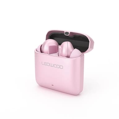 LEDWOOD Headphone Titan TWS True Wireless In-Ear Rose Mic