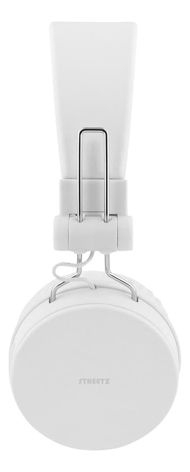 BT200 Foldable on-ear BT headset, 3.5 mm, white