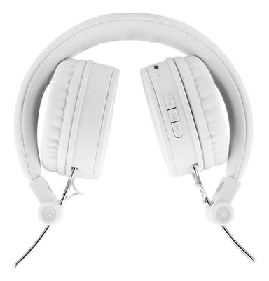 BT200 Foldable on-ear BT headset, 3.5 mm, white
