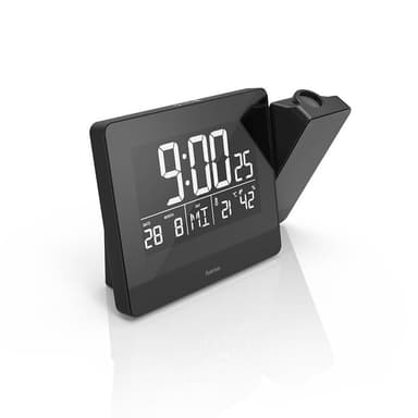HAMA Herätyskello Projektion Plus Charge Musta