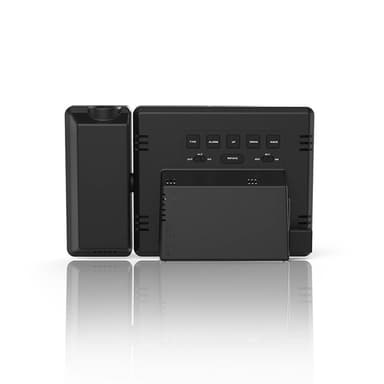 HAMA Herätyskello Projektion Plus Charge Musta