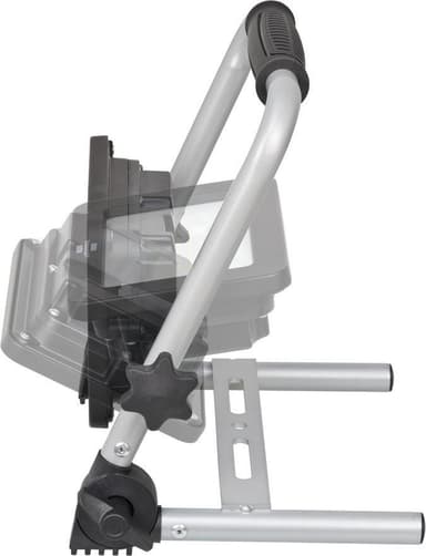 Brennenstuhl Ladattava LED-työvalo EL 2000 MA 20W sisä- ja ulkotiloihin IP54 (työmaavalo 2150lm, jossa 2 kytkentätasoa ja varavirtalähdetoiminto, jopa 6 tunnin valon kesto, alhaisen akun varoitus, tilaa säästävä taitettavan kehyksen ansiosta)