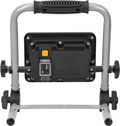 Brennenstuhl Ladattava LED-työvalo EL 2000 MA 20W sisä- ja ulkotiloihin IP54 (työmaavalo 2150lm, jossa 2 kytkentätasoa ja varavirtalähdetoiminto, jopa 6 tunnin valon kesto, alhaisen akun varoitus, tilaa säästävä taitettavan kehyksen ansiosta)