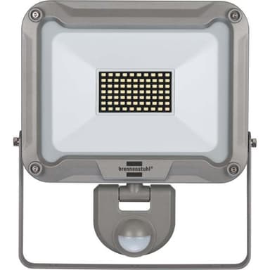 brennenstuhl LED-kohdevalo JARO 5050 P (LED-ulkovalaisin seinäasennus, 50Wm, 4400lm, 6500K, IP54, liiketunnistimella, valmistettu korkealaatuisesta alumiinista)