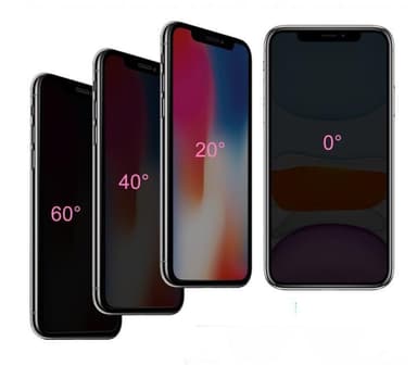 KAPSOLO Privacy Tempered GLASS Screen Protection, Be Visual Hacked No