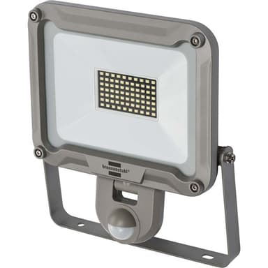 brennenstuhl LED-kohdevalo JARO 5050 P (LED-ulkovalaisin seinäasennus, 50Wm, 4400lm, 6500K, IP54, liiketunnistimella, valmistettu korkealaatuisesta alumiinista)