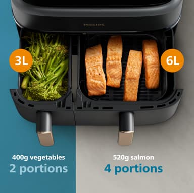 Philips 3000 Series air fryer tuplakorilla NA352/00