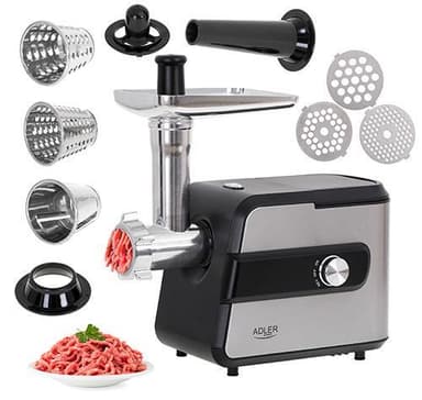 Adler AD 4813 Meat Grinder with Grater