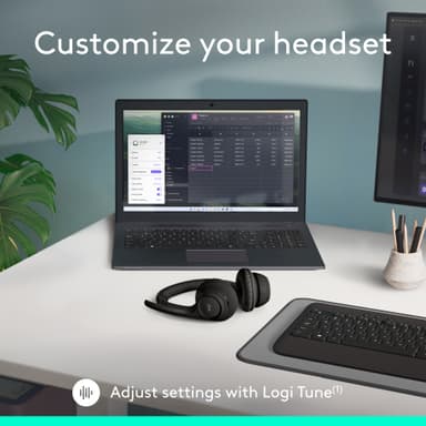 Logitech Zone 300 langattomat kuulokkeet (grafiitti)