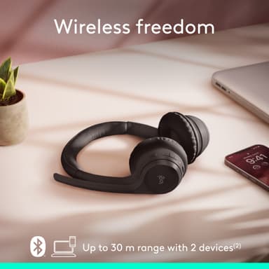 Logitech Zone 300 langattomat kuulokkeet (grafiitti)