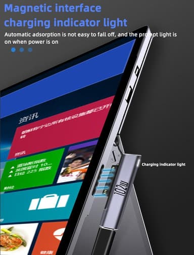 NÖRDIC USB-C lataussovitin Microsoft Surfacelle 15V 6.8A 102W