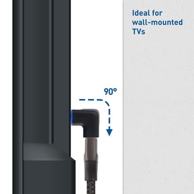 Cable Matters kulmassa oleva HDMI-sovitin 8K60Hz 4K120Hz HDR 2 kpl