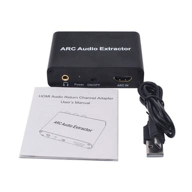 NÖRDIC HDMI ARC–RCA SPDIF Toslink koaksiaali- ja stereo-HDMI, ARC-muunnin DAC