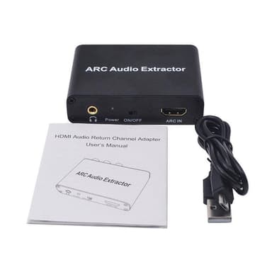 NÖRDIC HDMI ARC–RCA SPDIF Toslink koaksiaali- ja stereo-HDMI, ARC-muunnin DAC