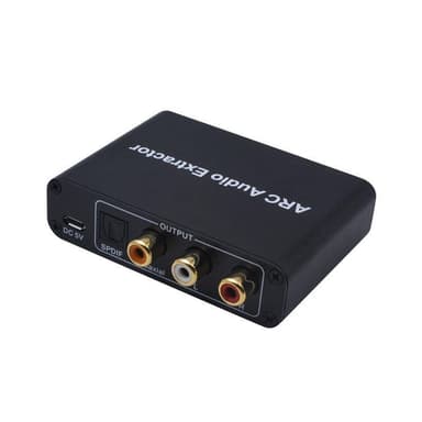 NÖRDIC HDMI ARC–RCA SPDIF Toslink koaksiaali- ja stereo-HDMI, ARC-muunnin DAC