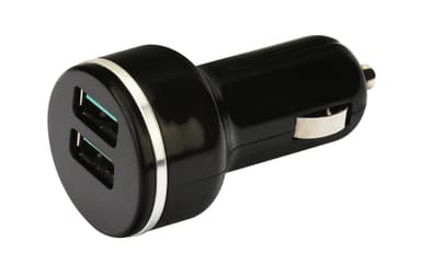 NÖRDIC 2xUSB nopea autolaturi Quick Charger 3.0 18 W
