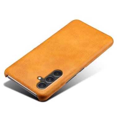 SKALO Samsung A55 5G PU-nahkainen Suojakuori - Vaaleanruskea