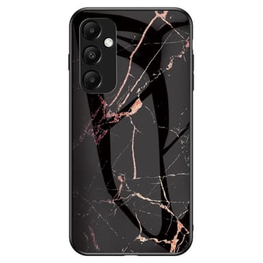 SKALO Samsung A55 5G Marmori karkaistu lasi TPU-suojakuori - #1
