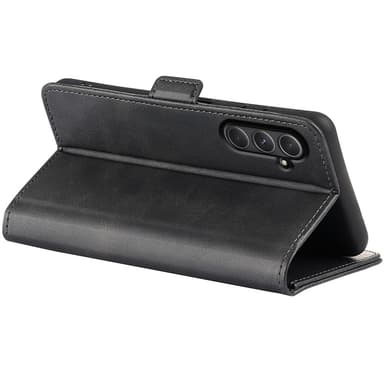 SKALO Samsung A55 5G Premium Wallet Lompakkokotelo - Musta