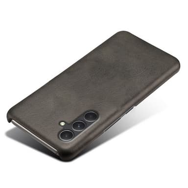 SKALO Samsung A55 5G PU-nahkainen Suojakuori - Musta