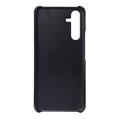 SKALO Samsung A55 5G PU-nahkainen Suojakuori - Musta