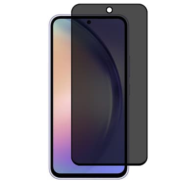 2-KPL SKALO Samsung Galaxy A55 5G Yksityisyys näytönsuoja karkaistu lasi - Musta