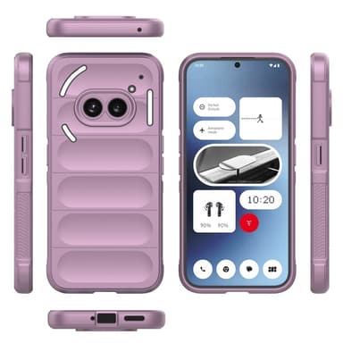 SKALO Nothing Phone (2a) Rugged Bumpers TPU-suojakuori - Violetti