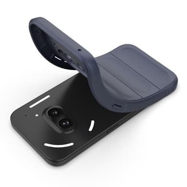 SKALO Nothing Phone (2a) Rugged Bumpers TPU-suojakuori - Tummansininen