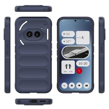 SKALO Nothing Phone (2a) Rugged Bumpers TPU-suojakuori - Tummansininen