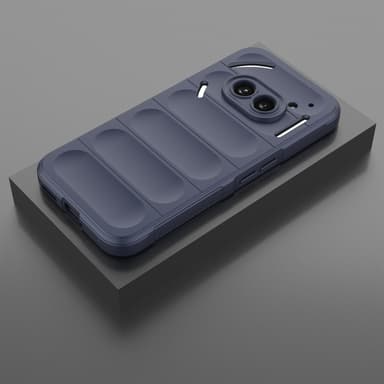 SKALO Nothing Phone (2a) Rugged Bumpers TPU-suojakuori - Tummansininen