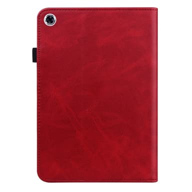 SKALO Samsung Tab A8 PU-nahkainen Lompakkokotelo - Punainen