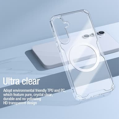 NILLKIN Samsung A55 5G Pro Series Erittäin vahva Magnet Ring TPU kuori