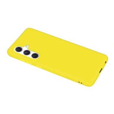 SKALO Samsung A55 5G Ultraohut TPU-kuori - Keltainen