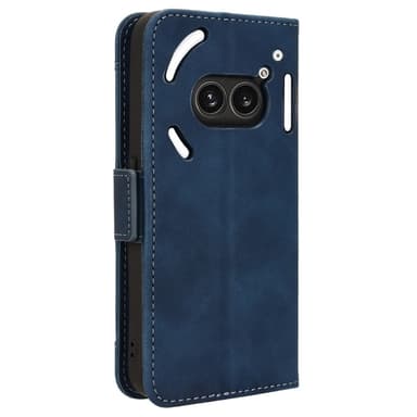SKALO Nothing Phone (2a) 6-lokeroa Lompakkokotelo - Sininen