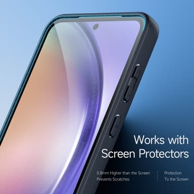 DUX DUCIS Samsung A55 5G Aimo Series Suojakuori - Musta