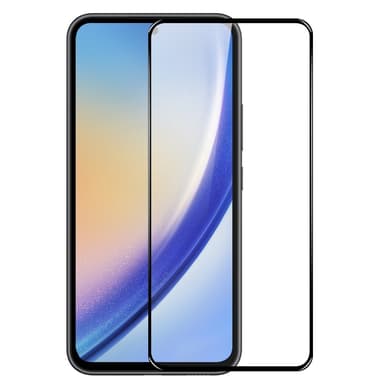 2-KPL SKALO Samsung Galaxy A55 5G Koko Näytön Panssarilasi- Musta