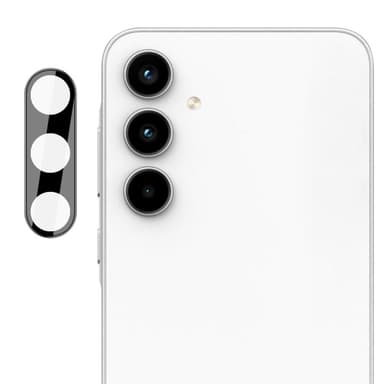 SKALO Samsung Galaxy A55 5G 3D -panssarilasit kameroille - Musta
