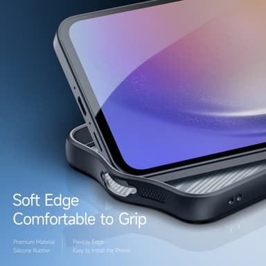DUX DUCIS Samsung A55 5G Aimo Series Suojakuori - Musta