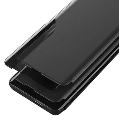 SKALO Samsung A35 5G Clear View Window Case - Musta