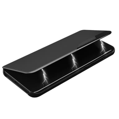 SKALO Samsung A35 5G Clear View Window Case - Musta