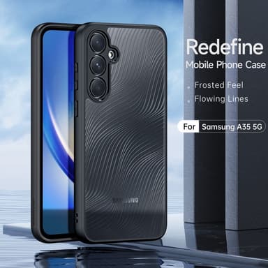 DUX DUCIS Samsung A35 5G Aimo Series Suojakuori - Musta