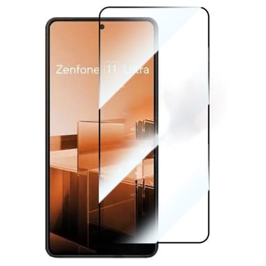 SKALO Asus Zenfone 11 Ultra 5G Koko Näytön Panssarilasi - Musta
