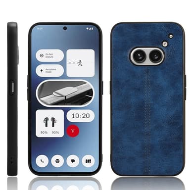 SKALO Nothing Phone (2a) PU-nahka Hybridi Suojakuori - Sininen