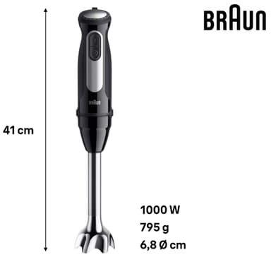 Braun MultiQuick 5 Pro sauvasekoitin MQ55.236M (musta)
