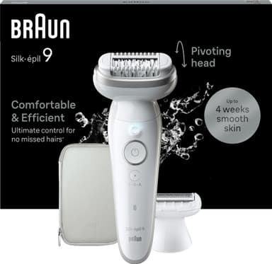 Braun Silk-épil 9 epilaattori SES9041 (valkoinen)