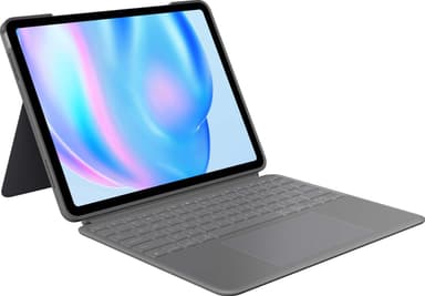 Logitech Combo Touch iPad Air 13 näppäimistökotelo (M2) (harmaa)