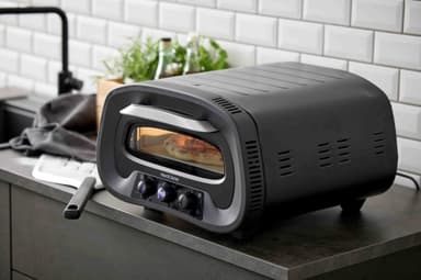 Nordic Sense sähkökäyttöinen pizzauuni 33364 (musta)